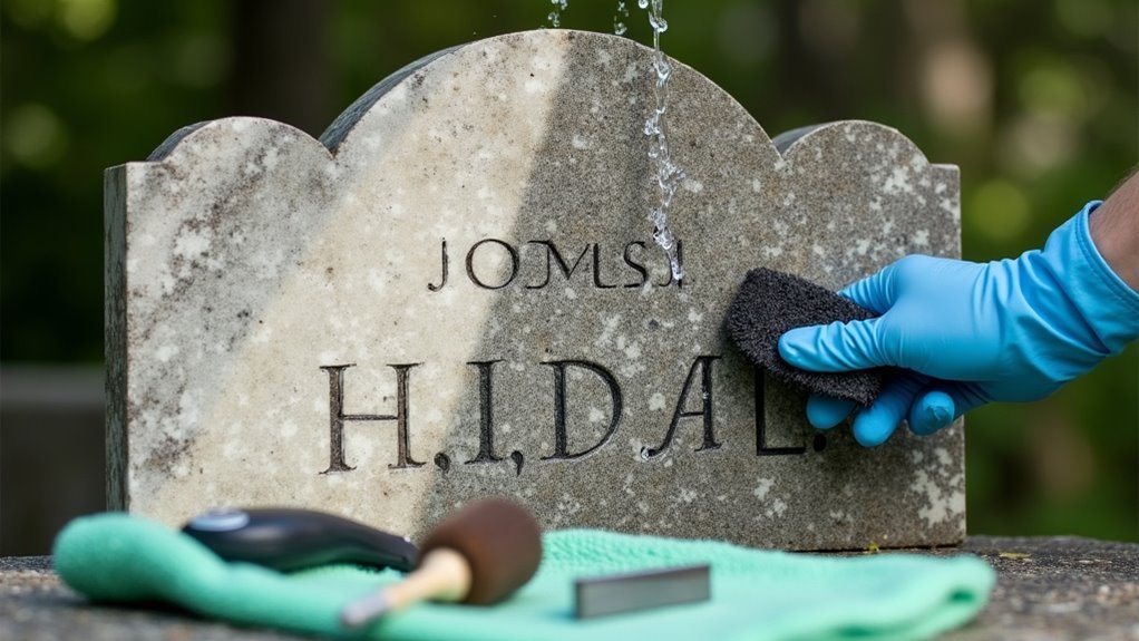 preserve headstone memories properly