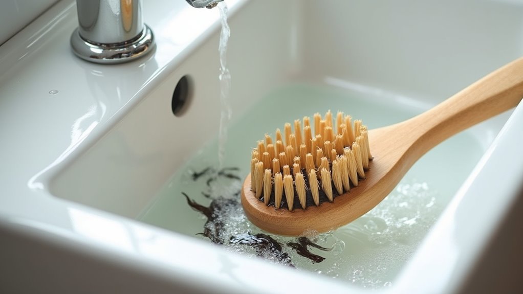 regular bamboo brush maintenance