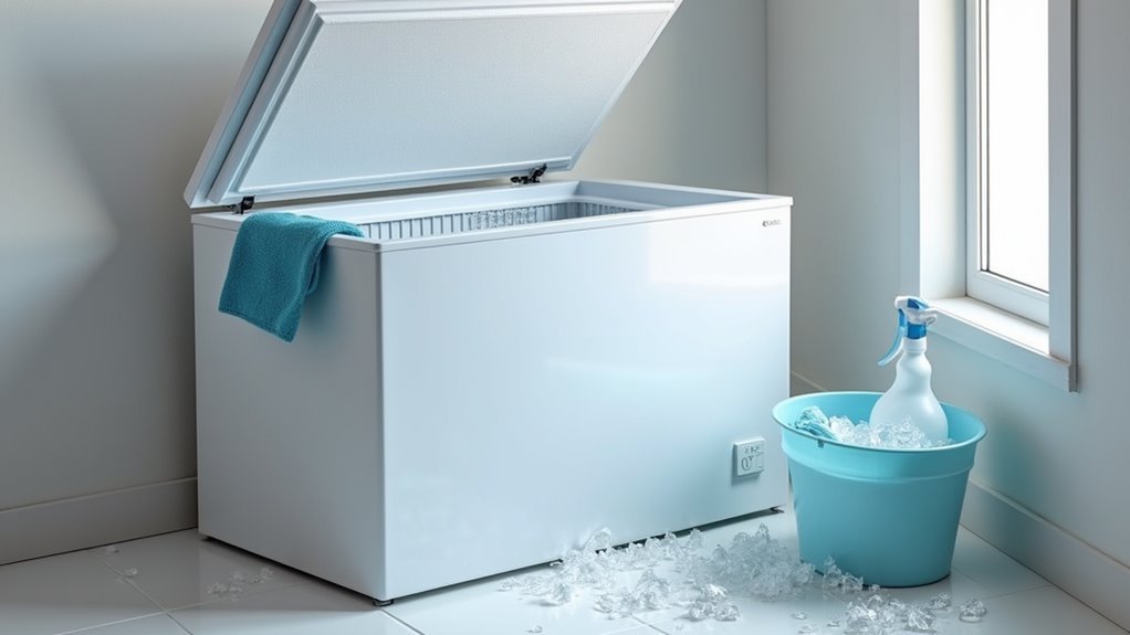 regular deep freezer maintenance