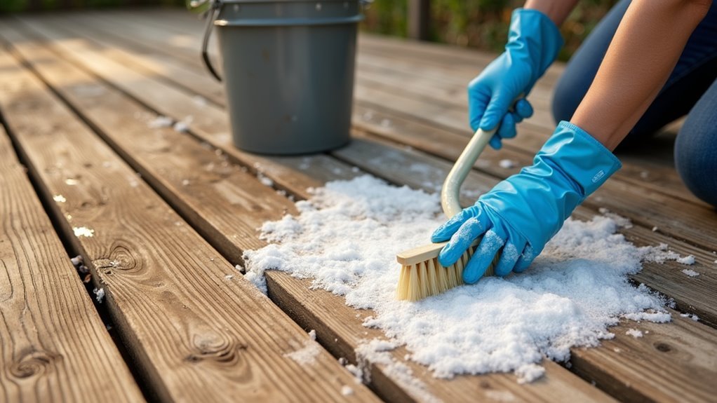 save wooden deck easily