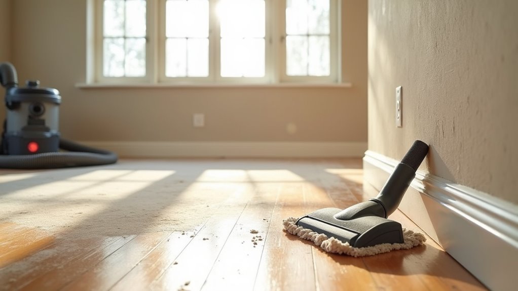 strategic drywall dust management