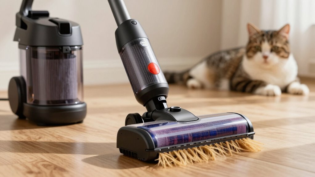 strong suction tangle free brushroll