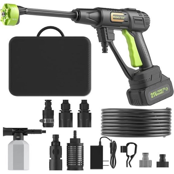 wireless battery powered pressure washer