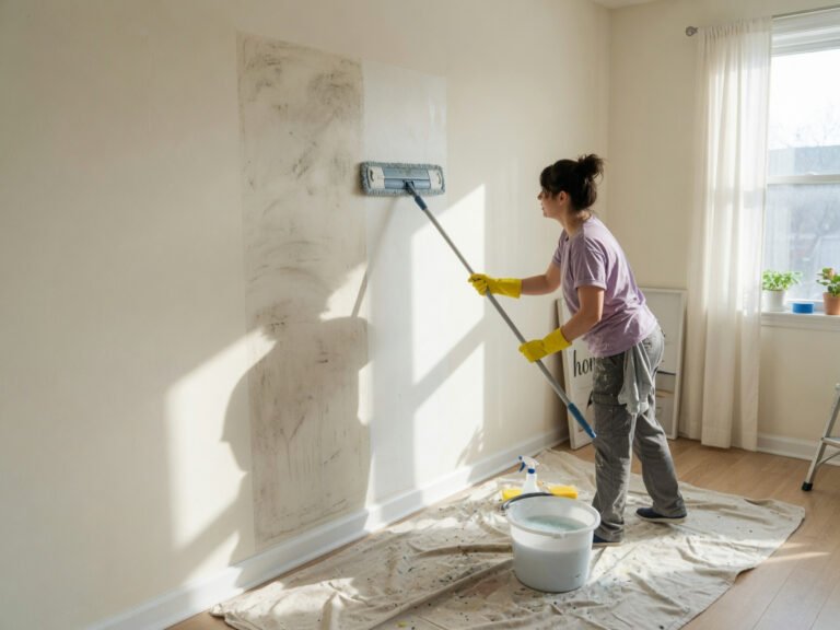How to Clean Walls Before Painting: The Complete Step-by-Step Guide